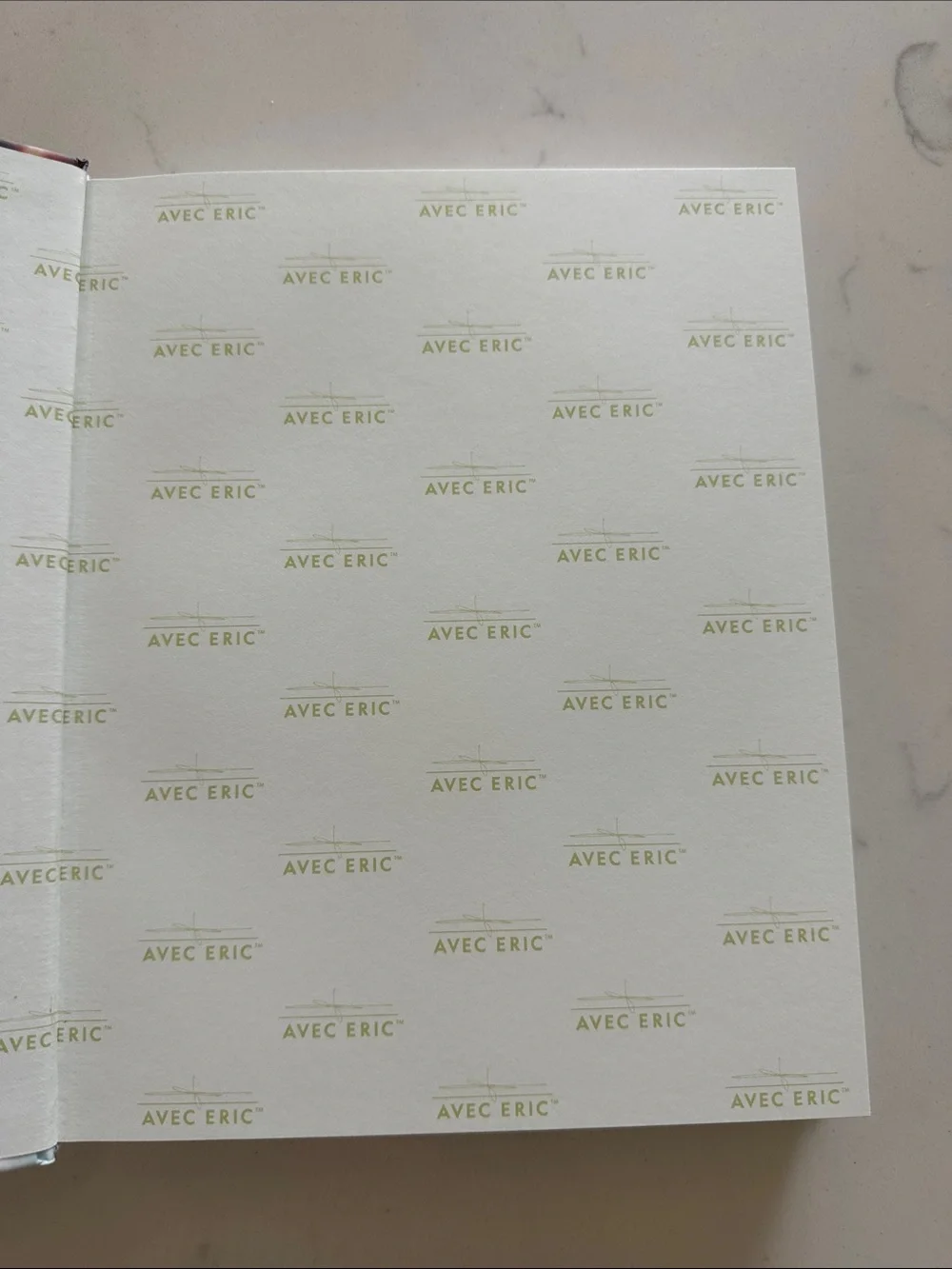 Avec Eric by - White & Green Cookbook